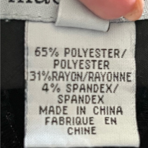 Black straight leg trousers (sz22) - Picture 5 of 5